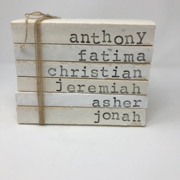 Farmhouse Book Stack SET OF SIX (6) - Picture 1 of 15